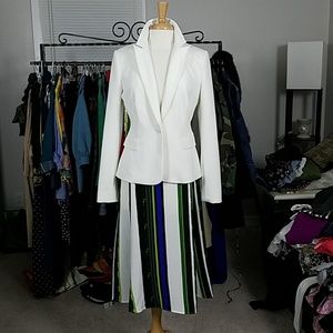 Cute Stripe Print Skirt